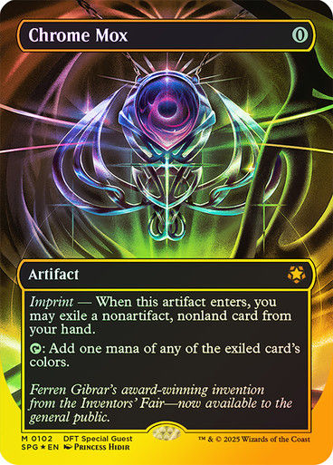 Chrome Mox (SPG) (102) / First Line Foil / Borderless
