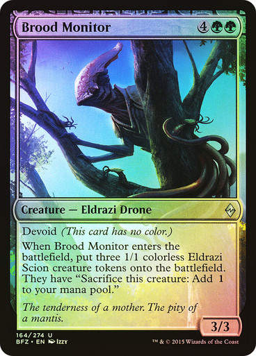 Brood Monitor (BFZ) (164) / Foil