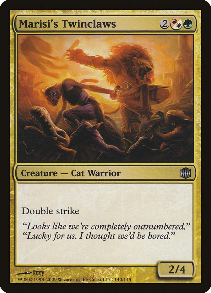 Marisi's Twinclaws (ARB) (140)