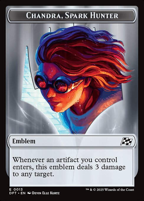 Chandra, Spark Hunter Emblem (TDFT) (13)