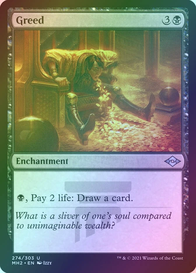 Greed (MH2) (274) / Foil
