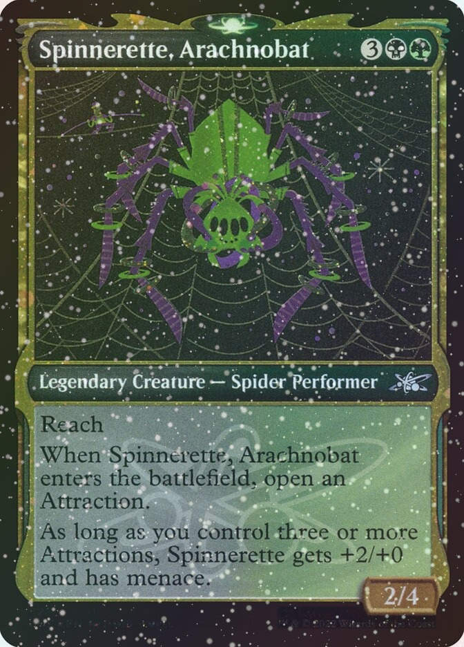 Spinnerette, Arachnobat (UNF) (522) / Showcase / Galaxy Foil