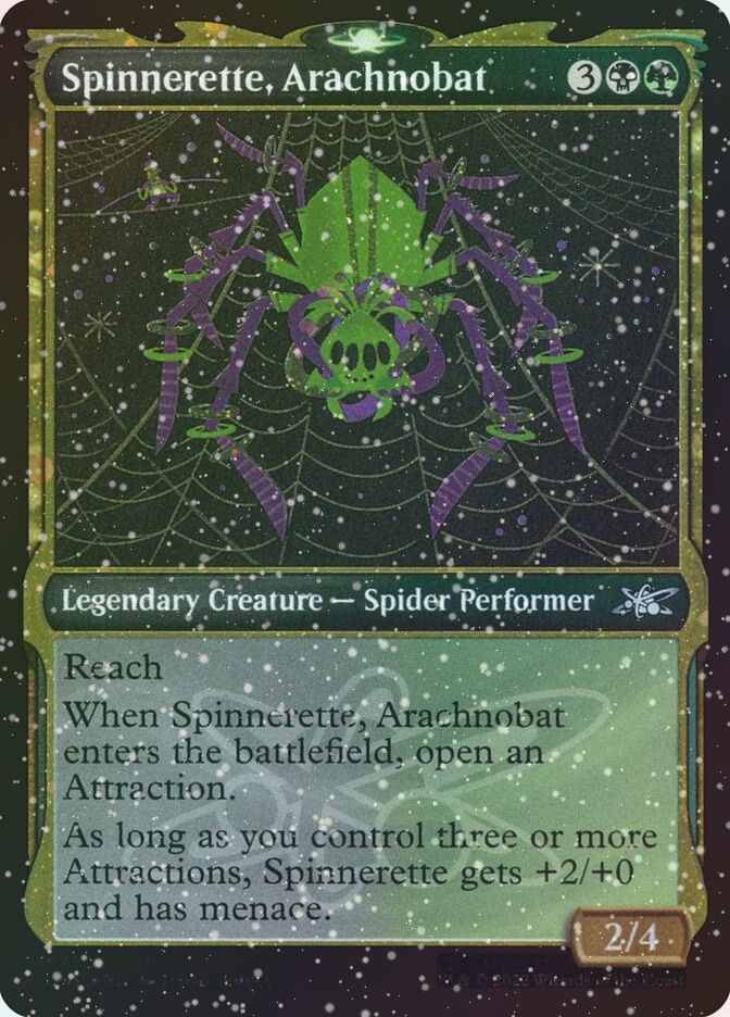 Spinnerette, Arachnobat (UNF) (522) / Showcase / Galaxy Foil