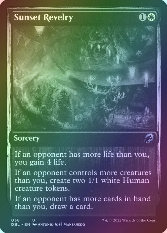 Sunset Revelry (DBL) (38) / Foil
