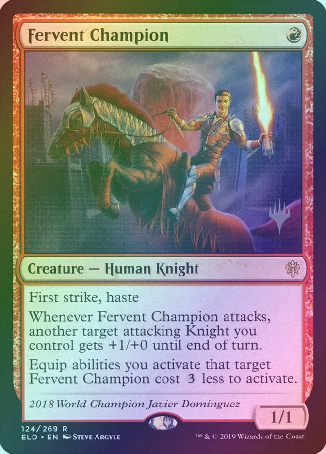 Fervent Champion (PELD) (124p) / Foil