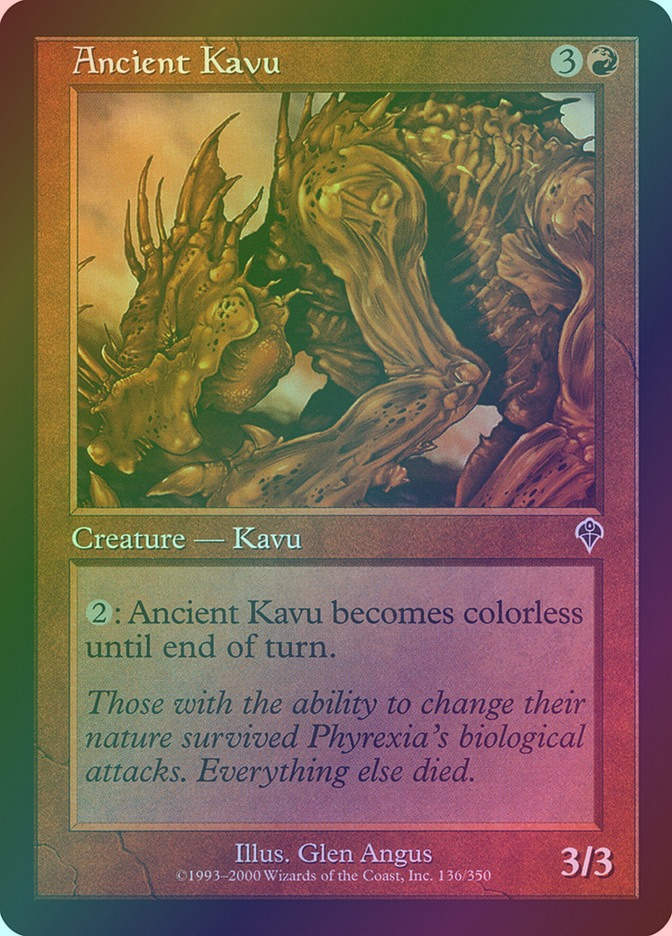 Ancient Kavu (INV) (136) / Foil