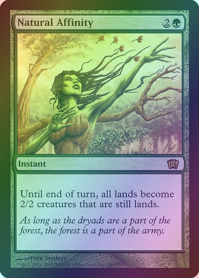 Natural Affinity (8ED) (269★) / Foil