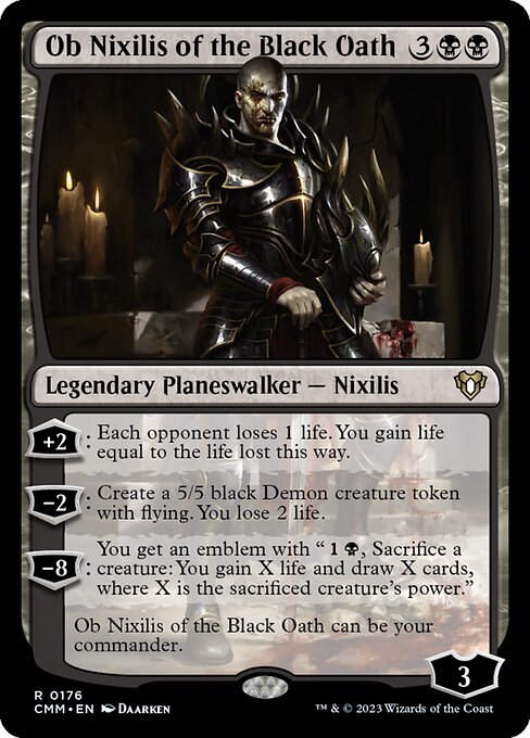Ob Nixilis of the Black Oath (cmm)