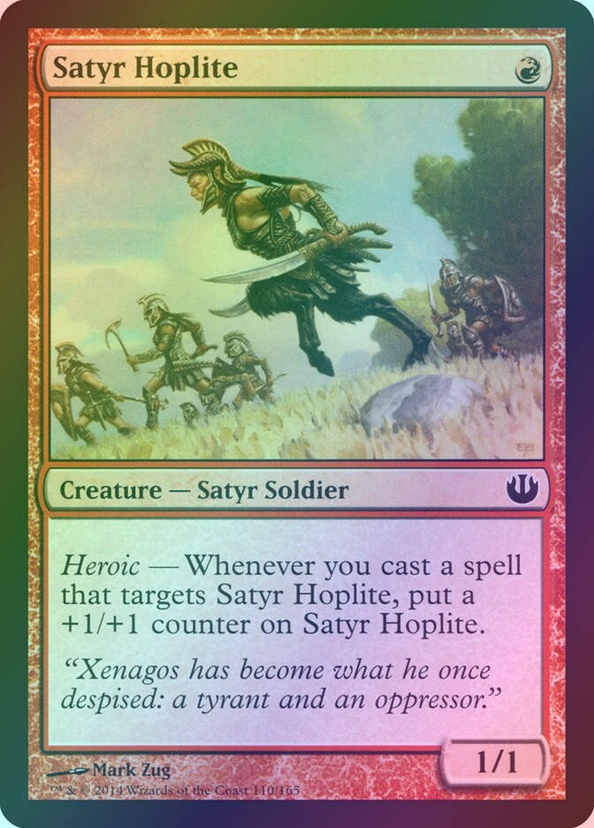 Satyr Hoplite (JOU) (110) / Foil