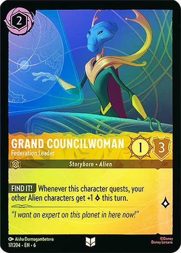 Grand Councilwoman - Federation Leader (LOR_AZU) / Foil