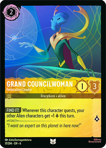 Grand Councilwoman - Federation Leader (LOR_AZU) / Foil