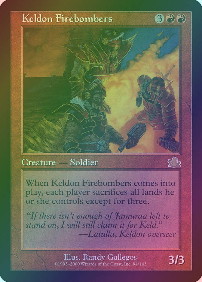 Keldon Firebombers (PCY) (94) / Foil