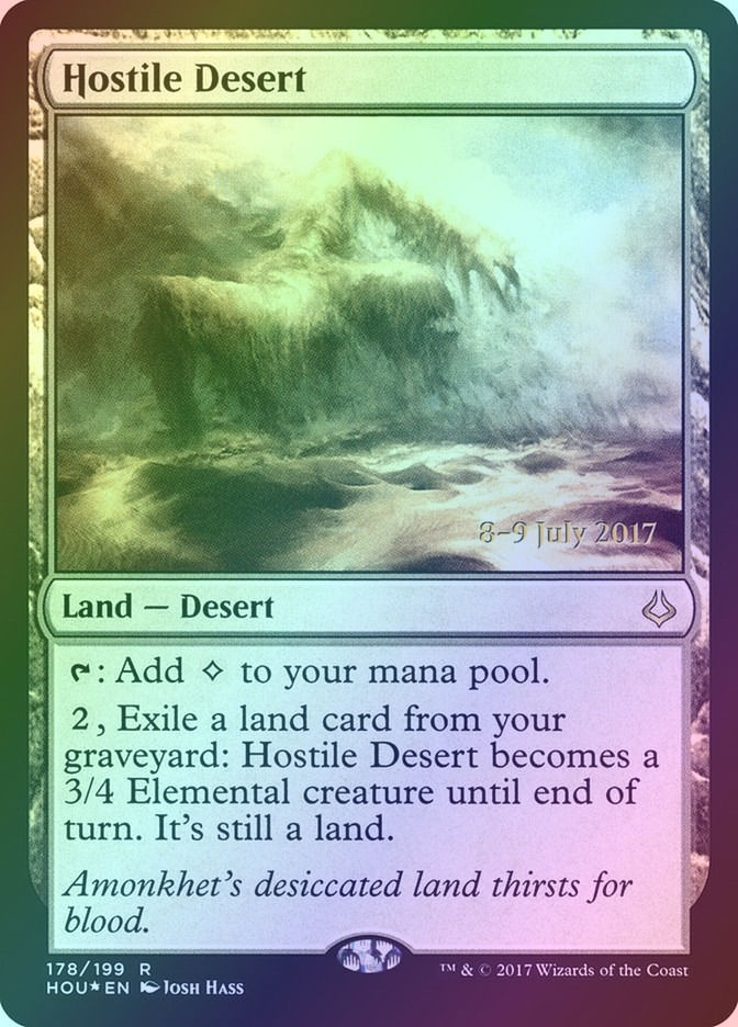 Hostile Desert (PHOU) (178s) / Foil