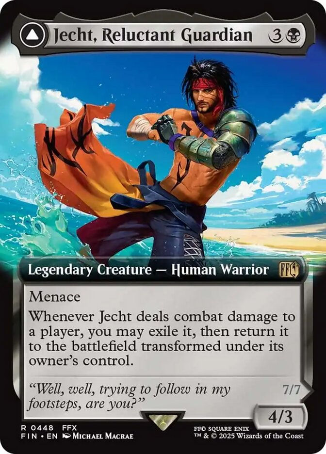 Jecht, Reluctant Guardian // Braska's Final Aeon (FIN) (448) / Extended Art — cara 1 de 2