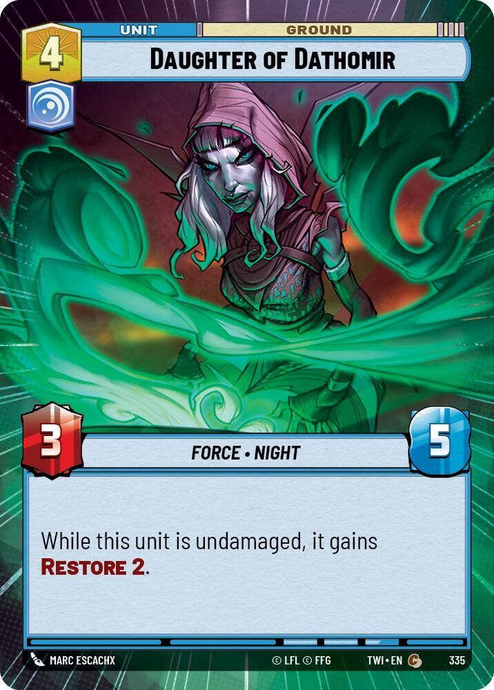 Daughter of Dathomir (Hyperspace) (TWI) (335) / Foil