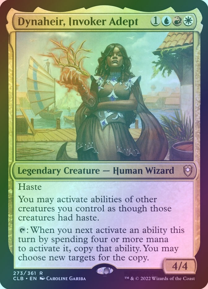 Dynaheir, Invoker Adept (CLB) (273) / Foil