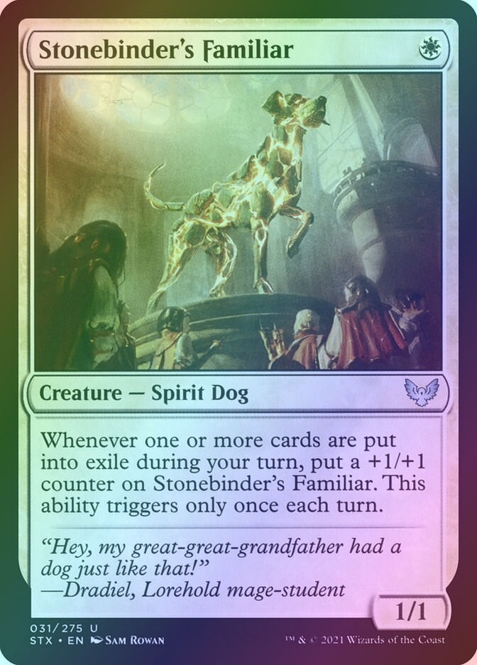 Stonebinder's Familiar (STX) (31) / Foil