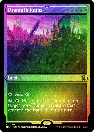 Drannith Ruins (MAT) / Foil Etched