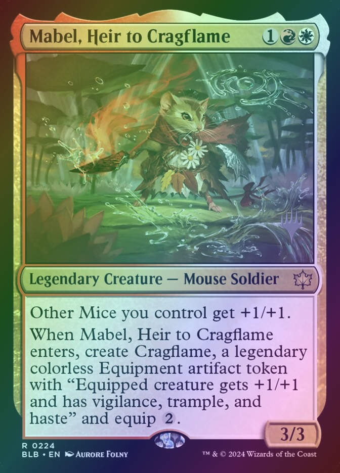 Mabel, Heir to Cragflame (PBLB) (224p) / Foil