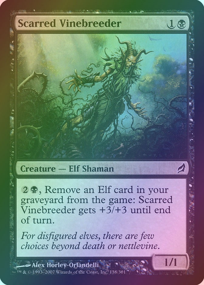 Scarred Vinebreeder (LRW) (138) / Foil