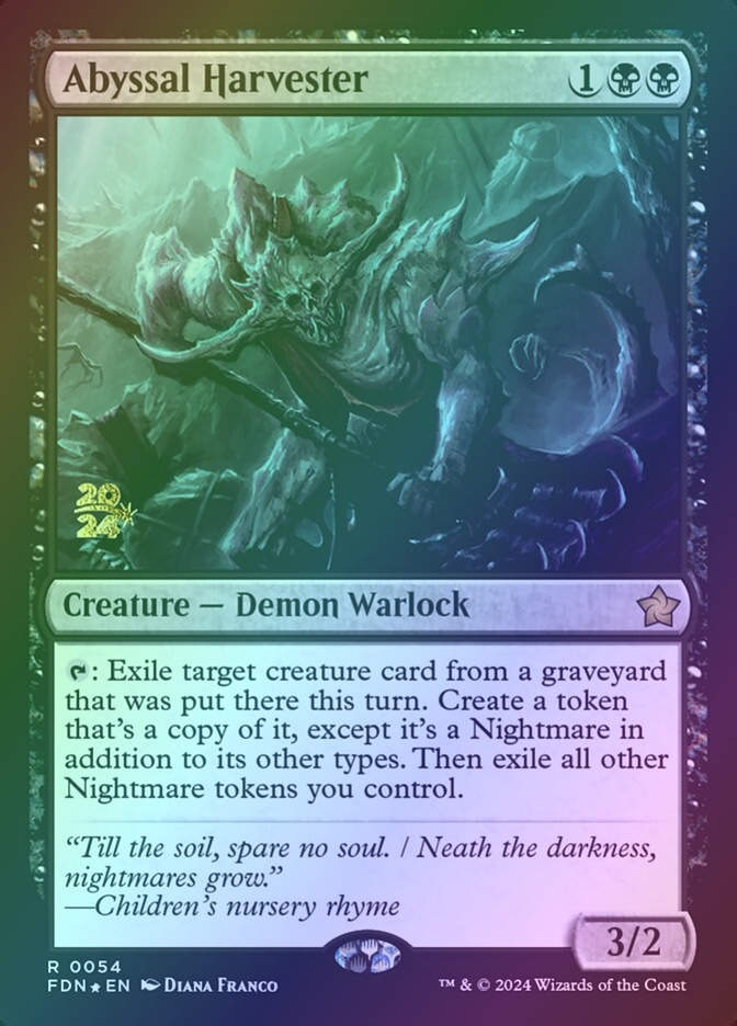 Abyssal Harvester (PFDN) (54s) / Foil