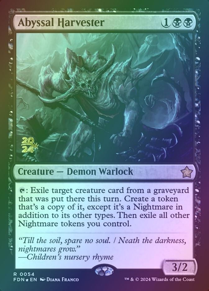 Abyssal Harvester (PFDN) (54s) / Foil