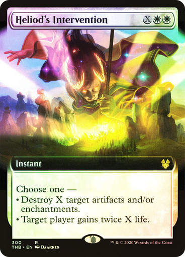 Heliod's Intervention (THB) (300) / Extended Art / Foil