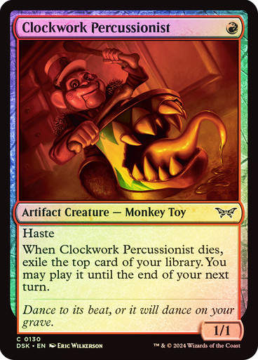 Clockwork Percussionist (DSK) (130) / Foil