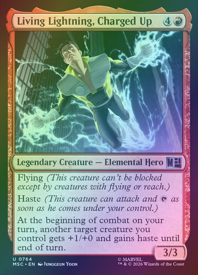 Living Lightning, Charged Up (MSC) (764) / Foil