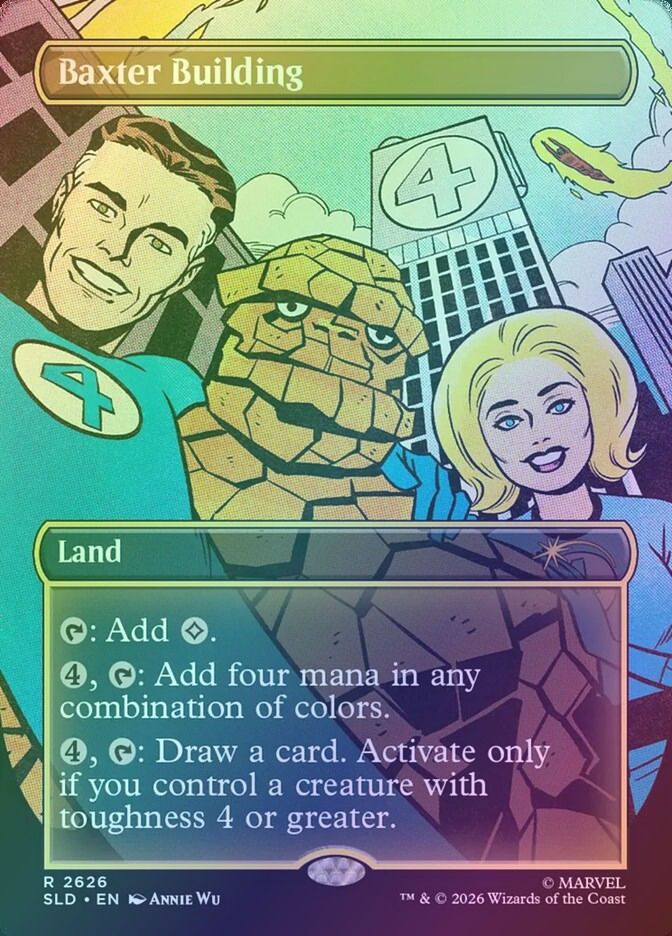 Baxter Building (SLD) (2626) / Borderless / Foil