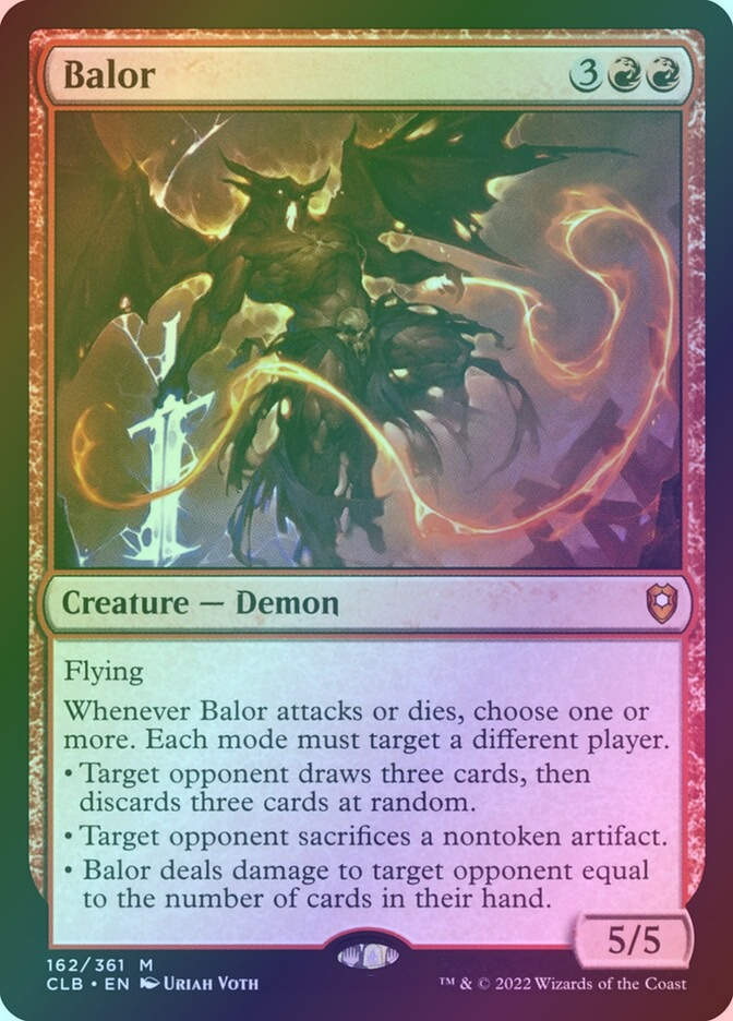 Balor (CLB) (162) / Foil