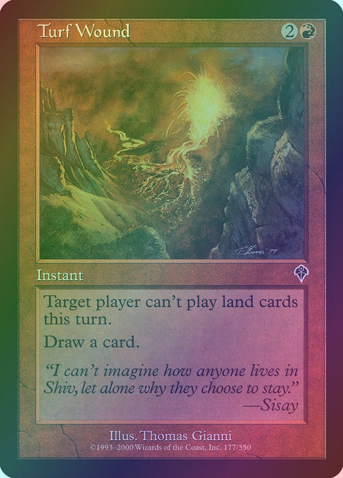Turf Wound (INV) (177) / Foil