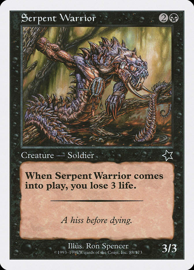Serpent Warrior (S99) (88)