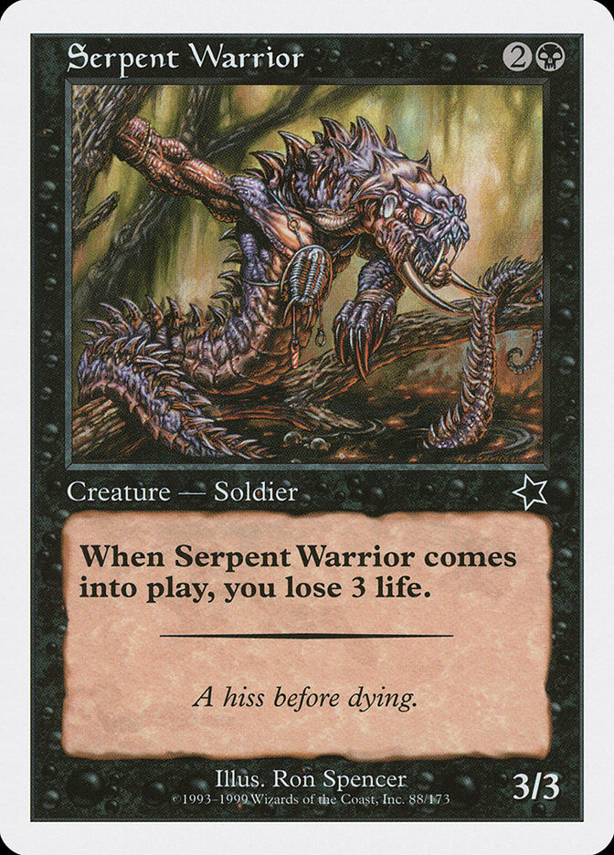Serpent Warrior (S99) (88)
