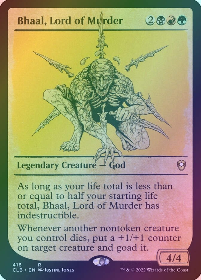 Bhaal, Lord of Murder (CLB) (416) / Showcase / Foil