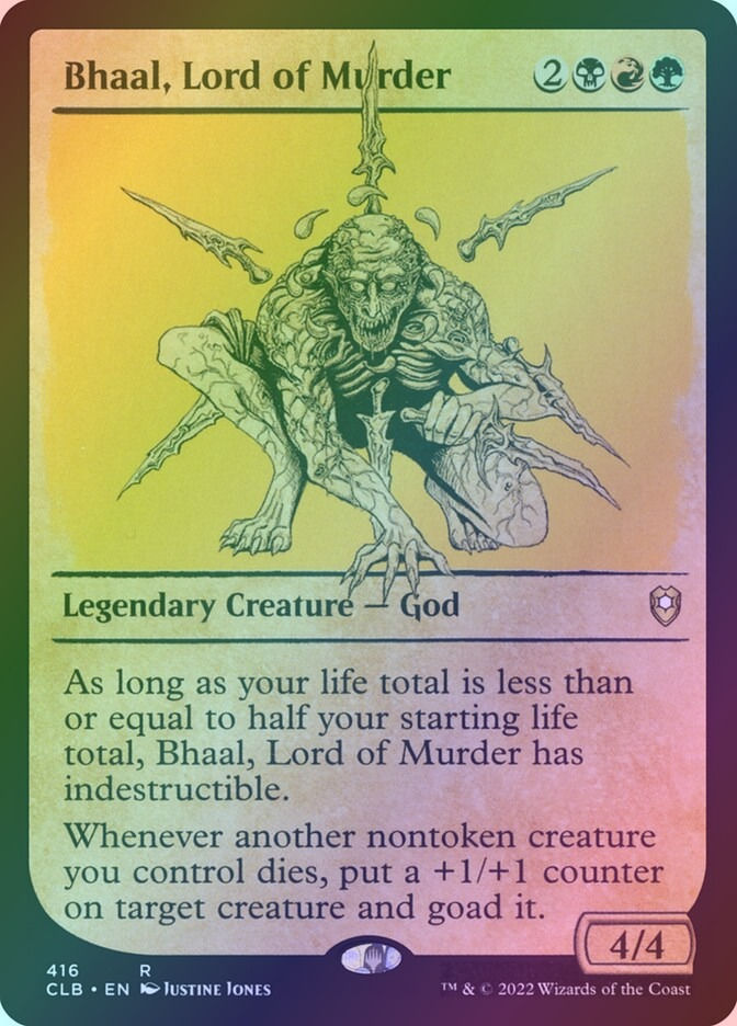 Bhaal, Lord of Murder (CLB) (416) / Showcase / Foil