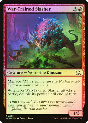 War-Trained Slasher (mom) / Foil