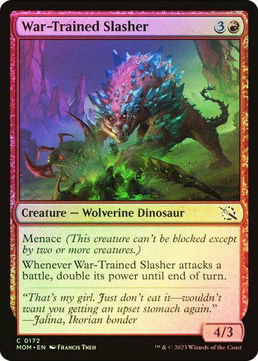War-Trained Slasher (mom) / Foil