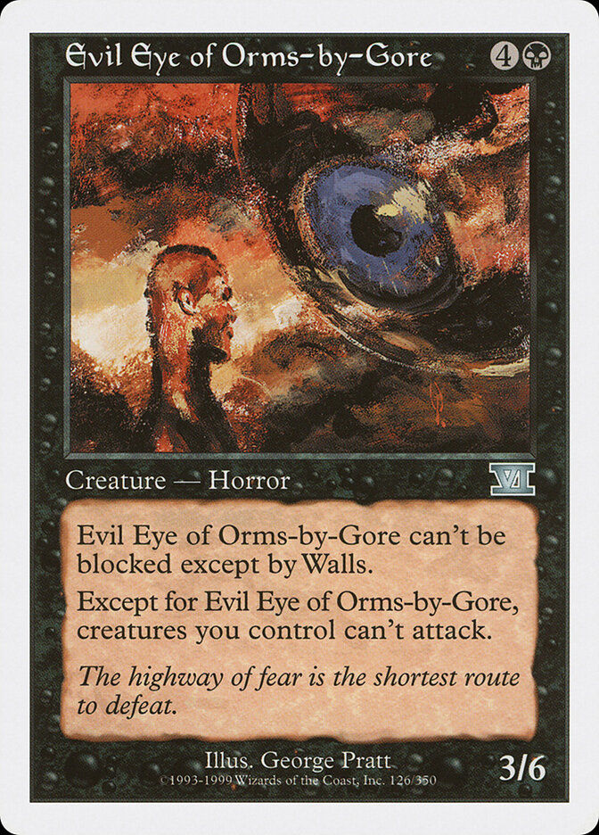 Evil Eye of Orms-by-Gore (6ED) (126)