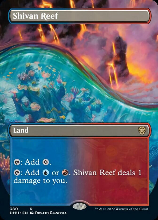Shivan Reef (DMU) / Borderless