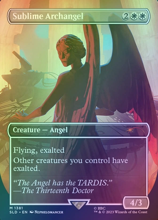 Sublime Archangel (SLD) (1381) / Borderless / Foil