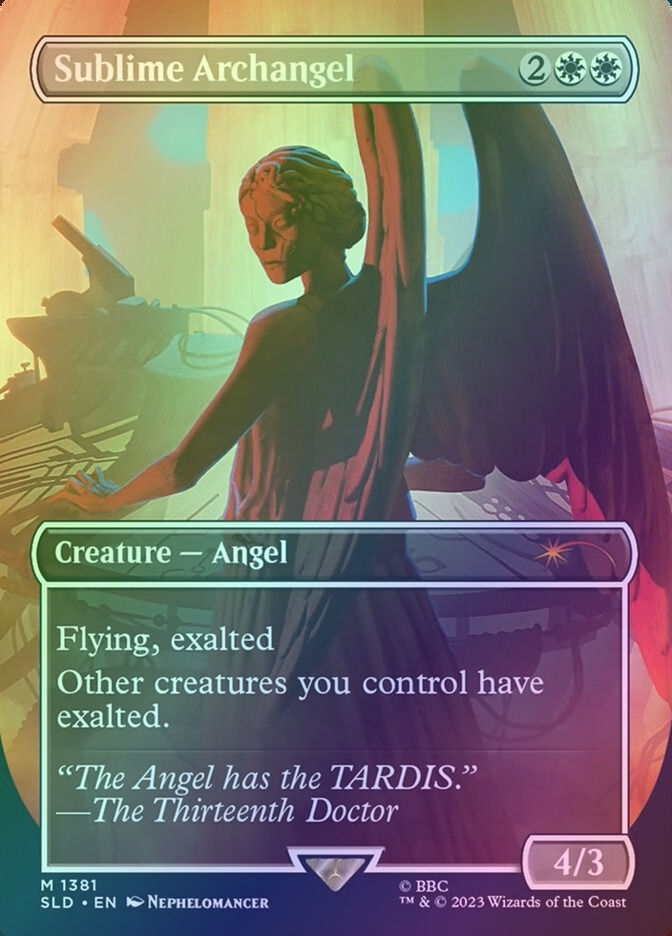 Sublime Archangel (SLD) (1381) / Borderless / Foil