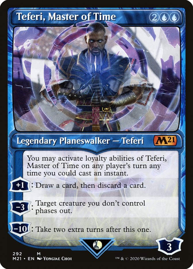 Teferi, Master of Time (M21) (292) / Showcase