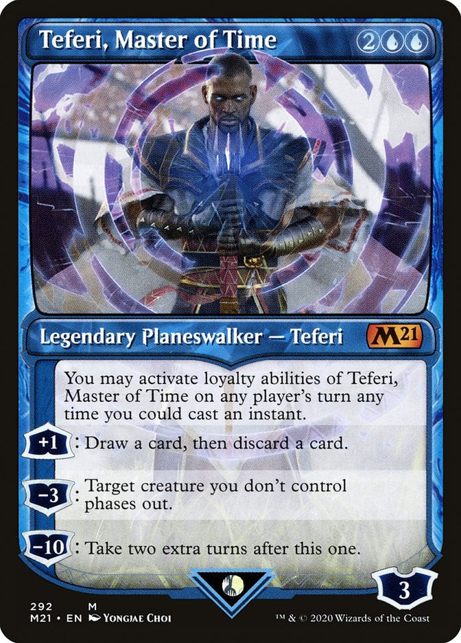 Teferi, Master of Time (M21) (292) / Showcase