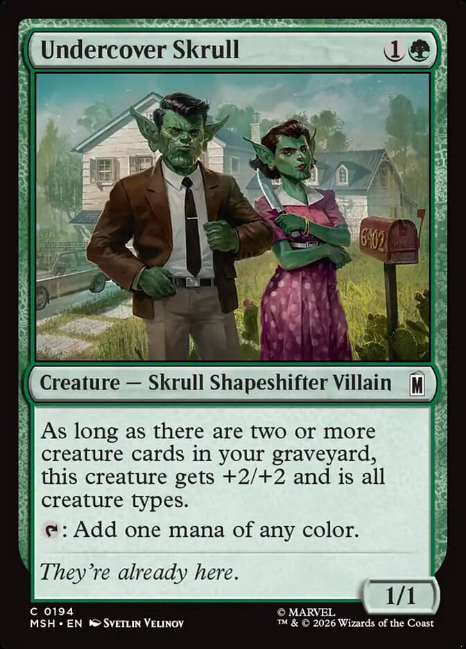 Undercover Skrull (MSH) (194)