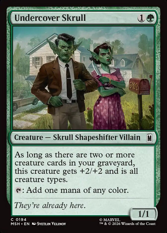 Undercover Skrull (MSH) (194)