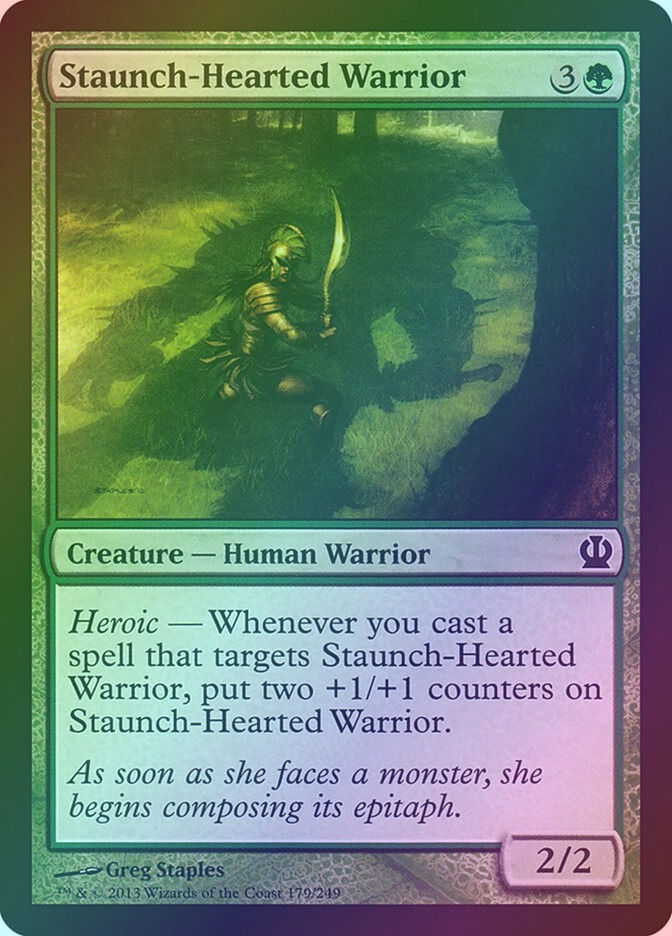 Staunch-Hearted Warrior (THS) (179) / Foil