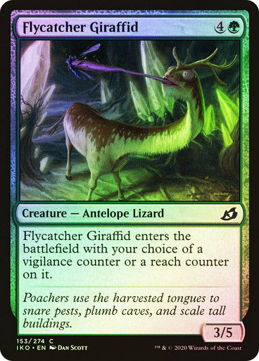 Flycatcher Giraffid (IKO) (153) / Foil