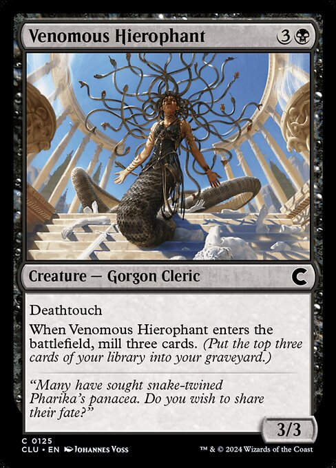 Venomous Hierophant (clu) (125)