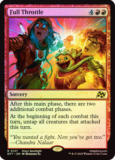 Full Throttle (DFT) (127) / Foil